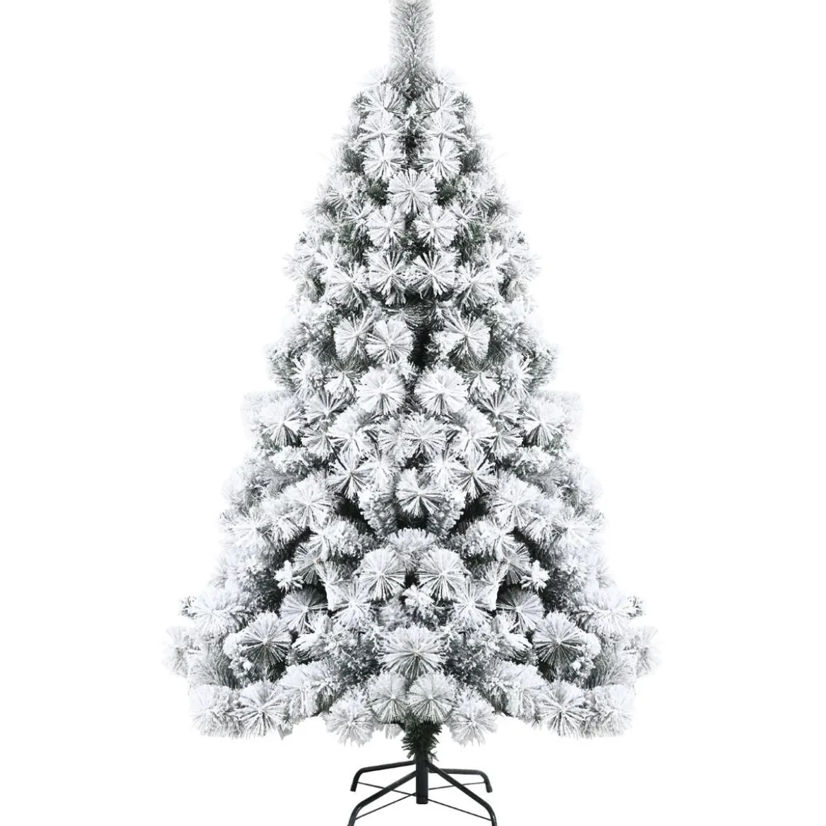 180 cm Hoher Verschneiter Schlanker Weihnachtsbaum Künstlicher Weihnachtsbaum