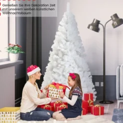 150 cm Hoher Weißer Künstlicher Weihnachtsbaum Scharnier-Weihnachtsbaum aus Premium-PVC