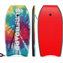 94 cm Kinder Bodyboard mit EPS-Kern & XPE-Deck & HDPE-Unterseite & Handgelenkschlaufe Surfboard