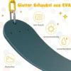 Ø 305cm Kletterkuppel mit Schaukel Klettergerüst zum Schaukeln & Klttern Blau & Gelb & Grün