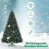 150 cm Künstlicher Weihnachtsbaum Verschneiter Festtagsbaum mitMetallständer