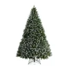 150 cm künstlicher Weihnachtsbaum mit Schnee luxuriöser verschneiter Weihnachtsbaum Grün