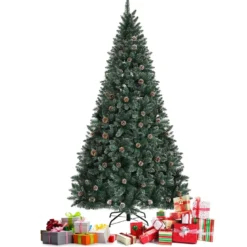 225 cm Künstlicher Weihnachtsbaum Kunstbaum Weihnachten für Zuhause Büro