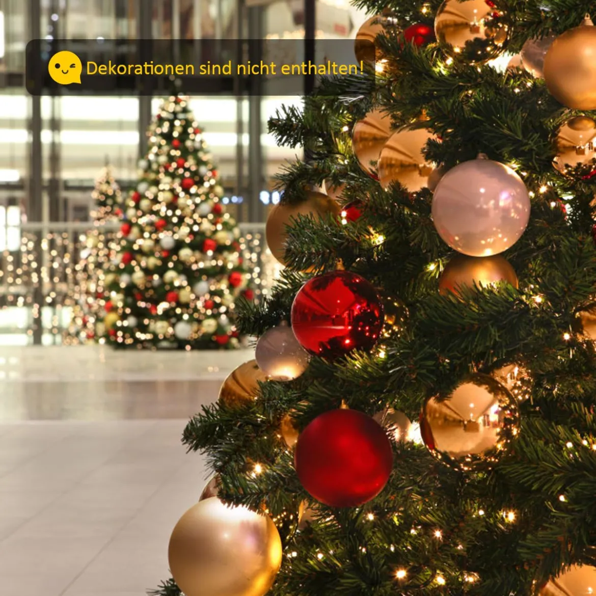230 cm Künstlicher Weihnachtsbaum mit Metallständer Christbaum Weihnachten Grün