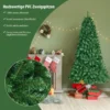 180 cm LED Weihnachtsbaum mit 9 Beleuchtungsmodi Künstlicher Tannenbaum Grün