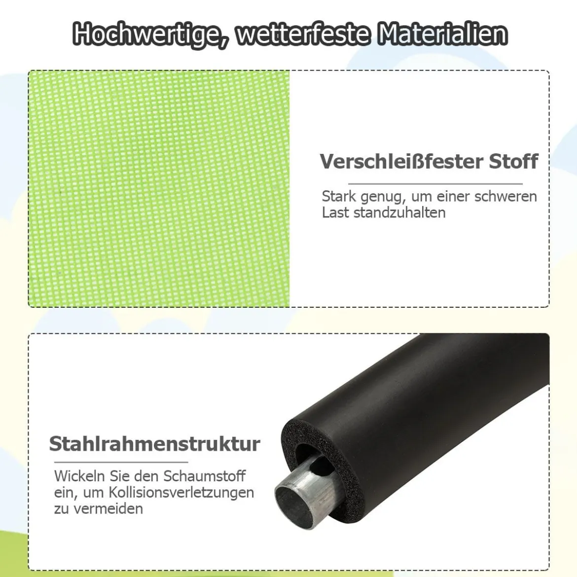 Ø100cm Nestschaukel Rundschaukel 100-160cm verstellbaren Seil Kinderschaukel 150kg Tragkraft Hängeschaukel grün