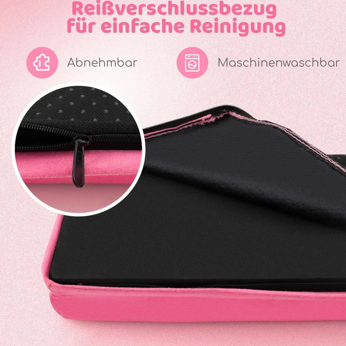 210 cm Schwebebalken Gymnastikbalken klappbar Turnbalken rutschfest Balance Beam bis 73 kg