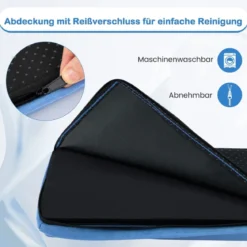 210 cm Schwebebalken Gymnastikbalken klappbar Turnbalken rutschfest Balance Beam bis 73 kg