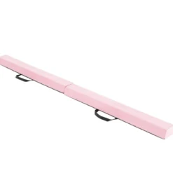 210 cm Schwebebalken Gymnastikbalken klappbar Turnbalken rutschfest Balance Beam bis 73 kg