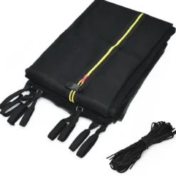Ø427 cm Trampolin Sicherheitsnetz für Gartentrampoline Ersatznetz innenliegend Schwarz