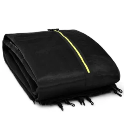 Ø 457cm Trampolin Sicherheitsnetz für Gartentrampoline Ersatznetz außenliegend Schwarz