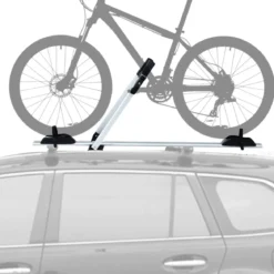Dachfahrradträger für 1 Fahrrad mit Diebstahlsicherung Rostschutz-Aluminiumlegierung Universalhalterung