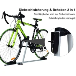 Dachfahrradträger für 1 Fahrrad mit Diebstahlsicherung Rostschutz-Aluminiumlegierung Universalhalterung