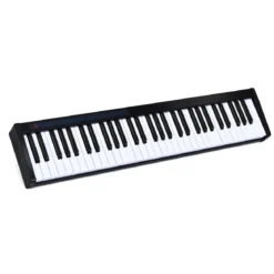 Digitales Piano Keyboard 61 Tasten elektronisches Klavier Keyboard 88,5 x 18 x 6,5 cm Schwarz