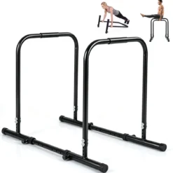 Dip Barren bis 300 kg Belastbar 81,5-88,5 cm Höhenverstellbar 86-126 cm Breitenverstellbar