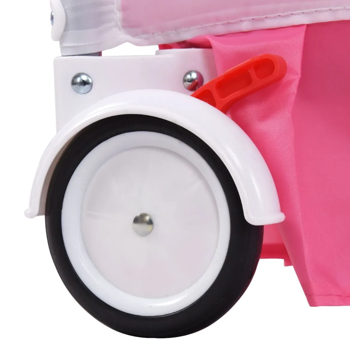 2 Ebenen Klappbares Babybett Kinderreisebett Laufstall mit Wickelauflage