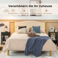 2 Ebenen Nachttisch mit Schublade Beistelltisch Holz 40 x 30 x 61,5cm Schwarz
