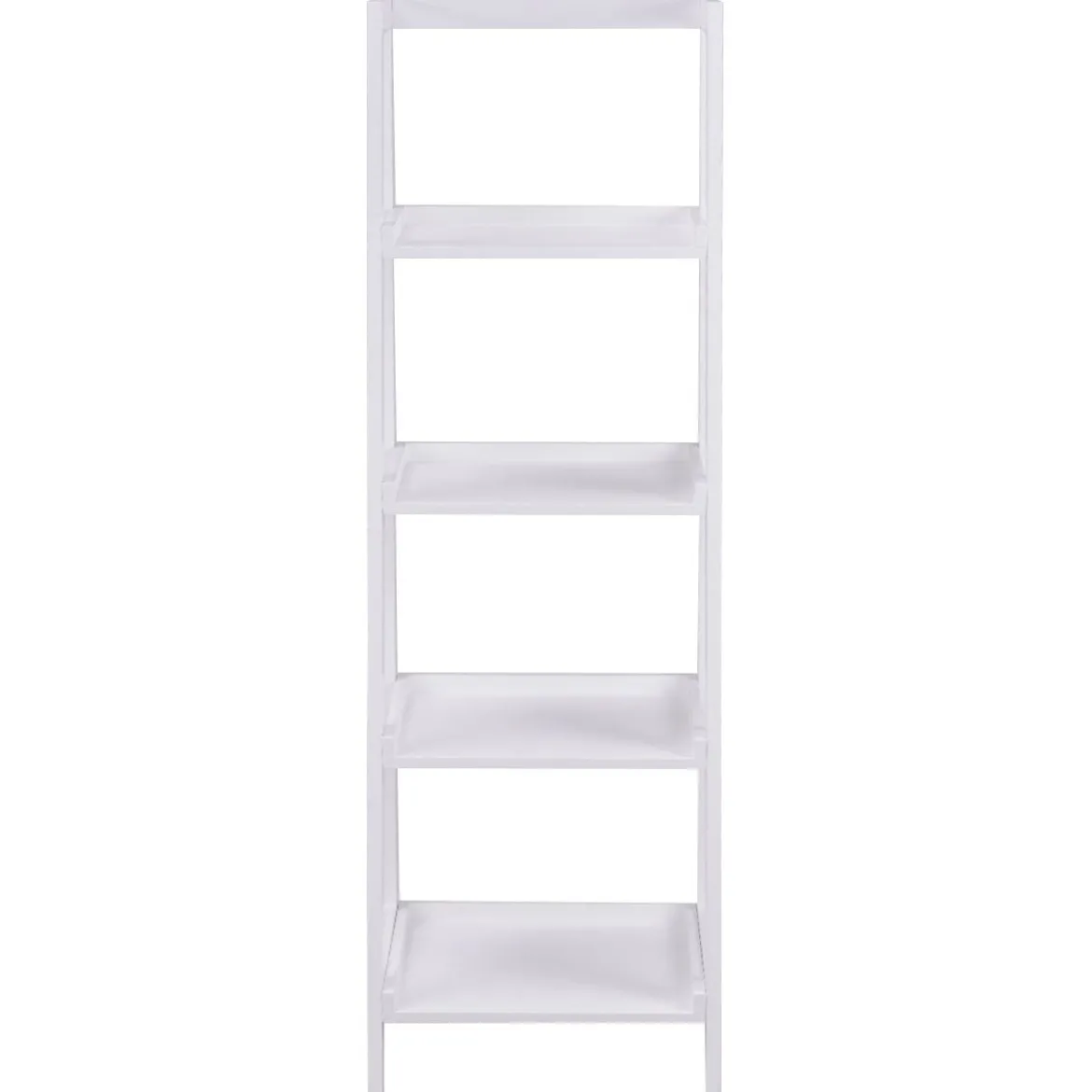 4-Ebene Weiß Standregal Bücherregal Pflanzenregal 44 x 38 x 140 cm