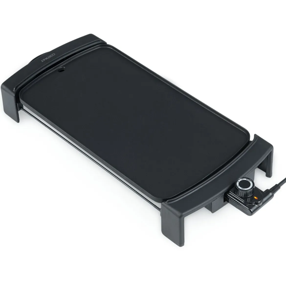 Elektrische Grillplatte Tischgrill mit Antihaftbeschichtung & Integriertem Thermostat 1820-2150 W