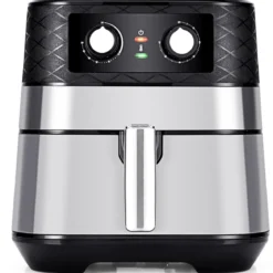Elektrische 5L Heißluftfritteuse 1700W Fritteuse Airfryer Luftfritteuse mit 60min Timer Antihaft-Frittierkorb