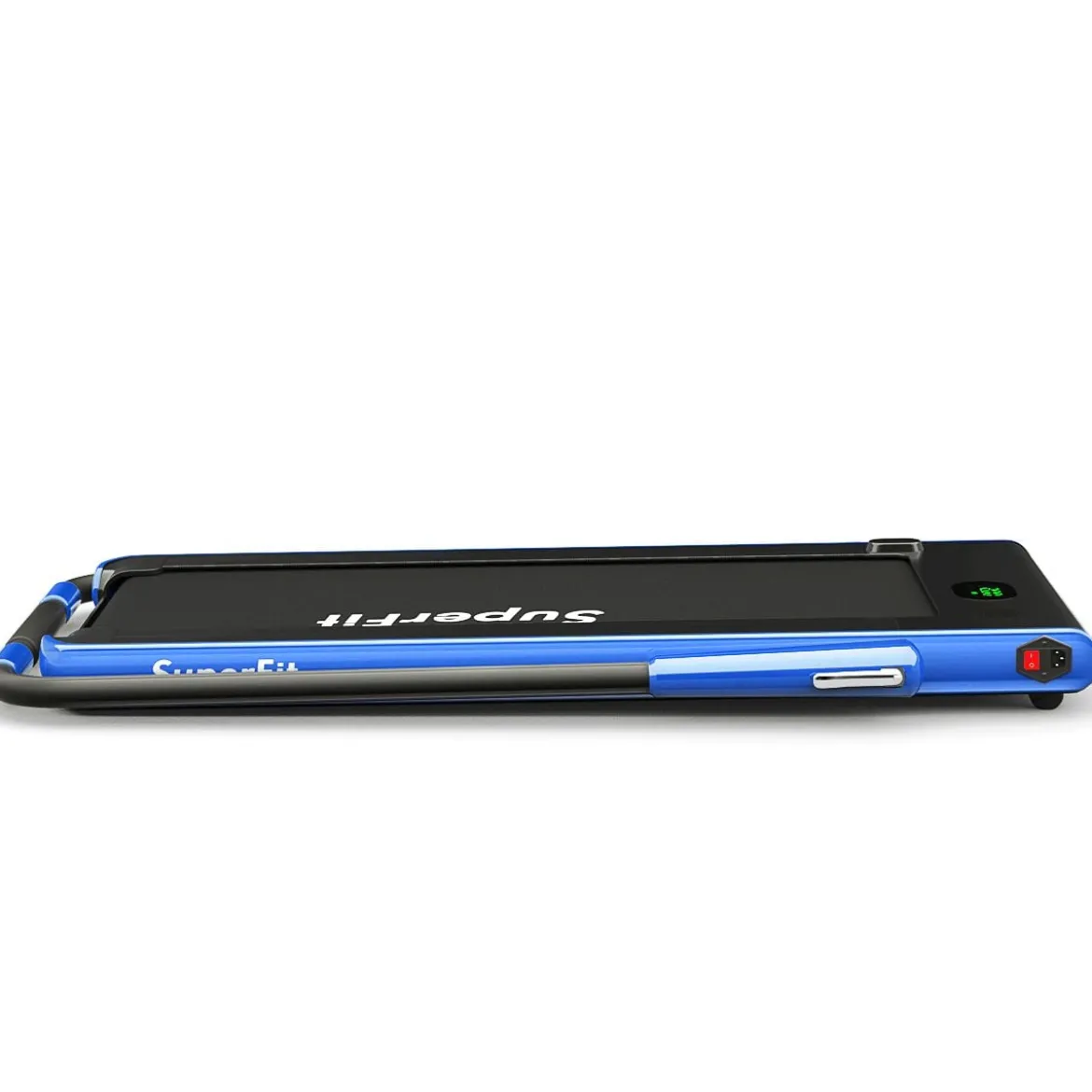 Elektrisch Laufband 1-12km/h LED Display Klappbar Heimtrainer Fitnessgerät 120kg Navy