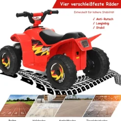 Elektroauto für Kinder Elektro Kinderquad Kindermotorrad 73 x 40 x 44,5 cm