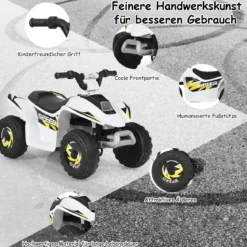 Elektroauto für Kinder Elektro Kinderquad Kindermotorrad 73 x 40 x 44,5 cm
