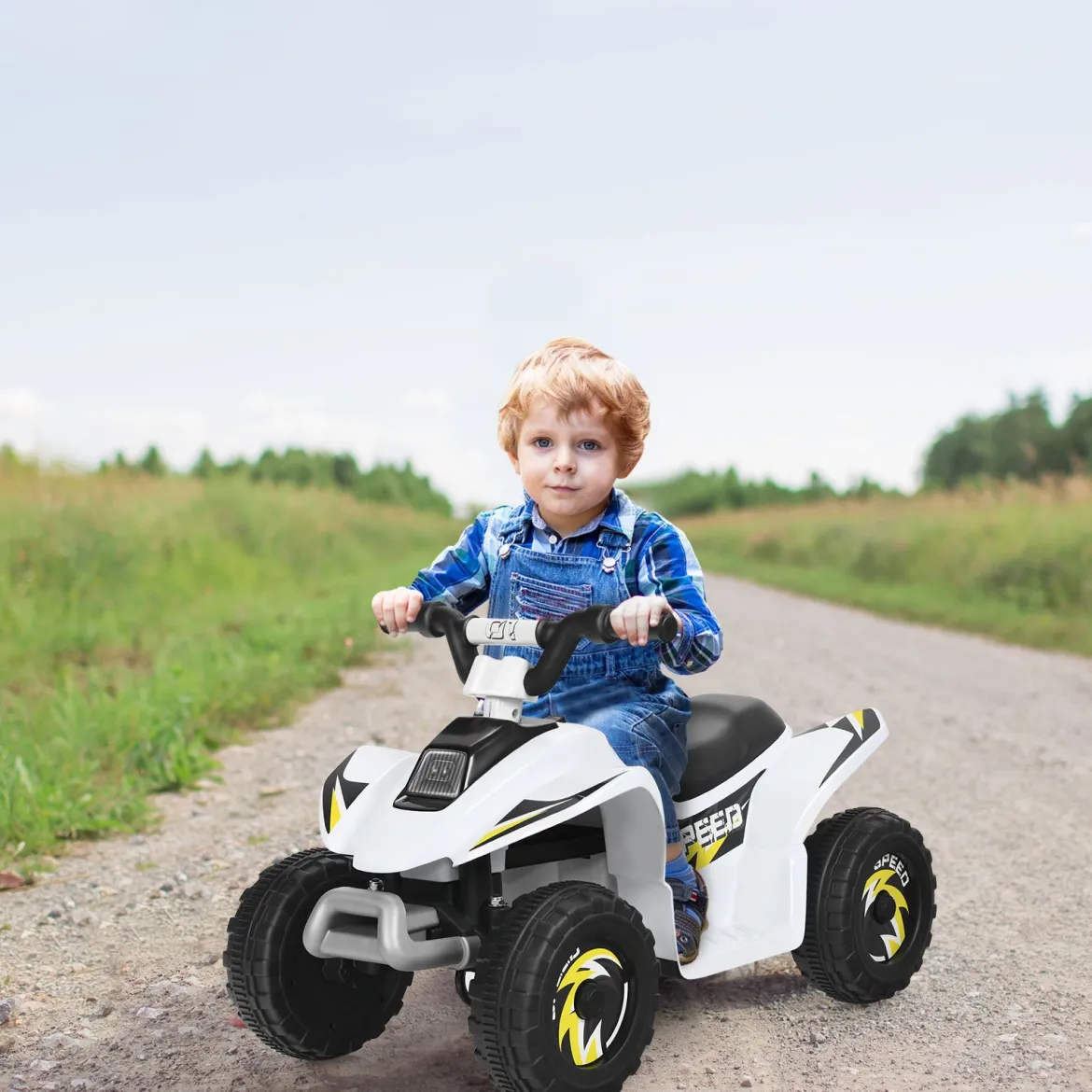 Elektroauto für Kinder Elektro Kinderquad Kindermotorrad 73 x 40 x 44,5 cm