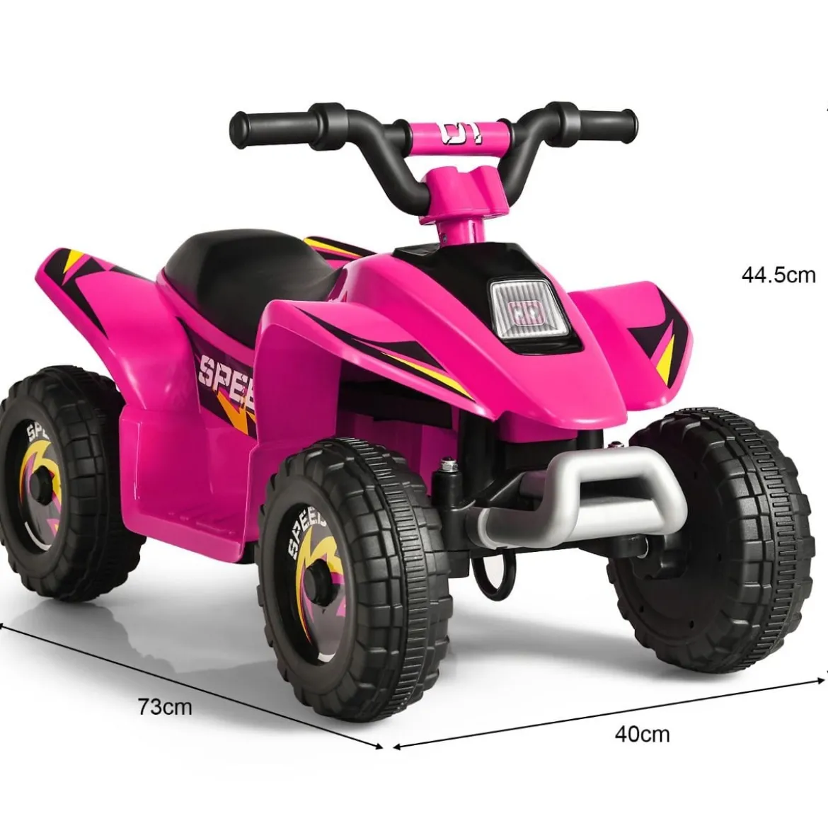 Elektroauto für Kinder Elektro Kinderquad Kindermotorrad 73 x 40 x 44,5 cm