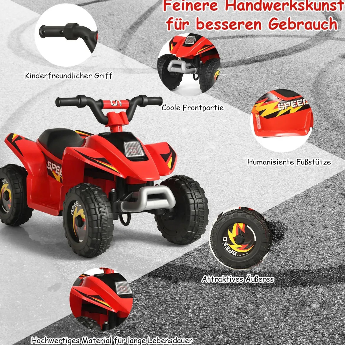 Elektroauto für Kinder Elektro Kinderquad Kindermotorrad 73 x 40 x 44,5 cm