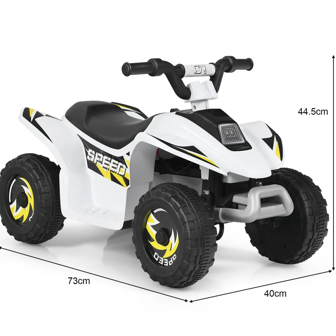 Elektroauto für Kinder Elektro Kinderquad Kindermotorrad 73 x 40 x 44,5 cm