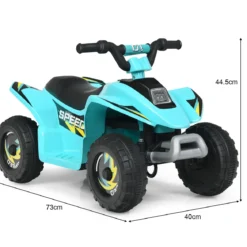 Elektroauto für Kinder Elektro Kinderquad Kindermotorrad 73 x 40 x 44,5 cm