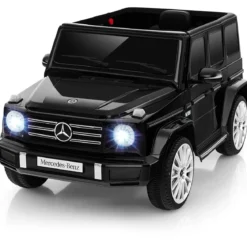 Elektroauto für Kinder Mercedes Benz G500 Kinderauto Elektro mit Fernsteuerung Schwarz
