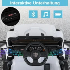 Elektrofahrzeug mit Fernsteuerung & Geländerädern & LED-Leuchten Truck