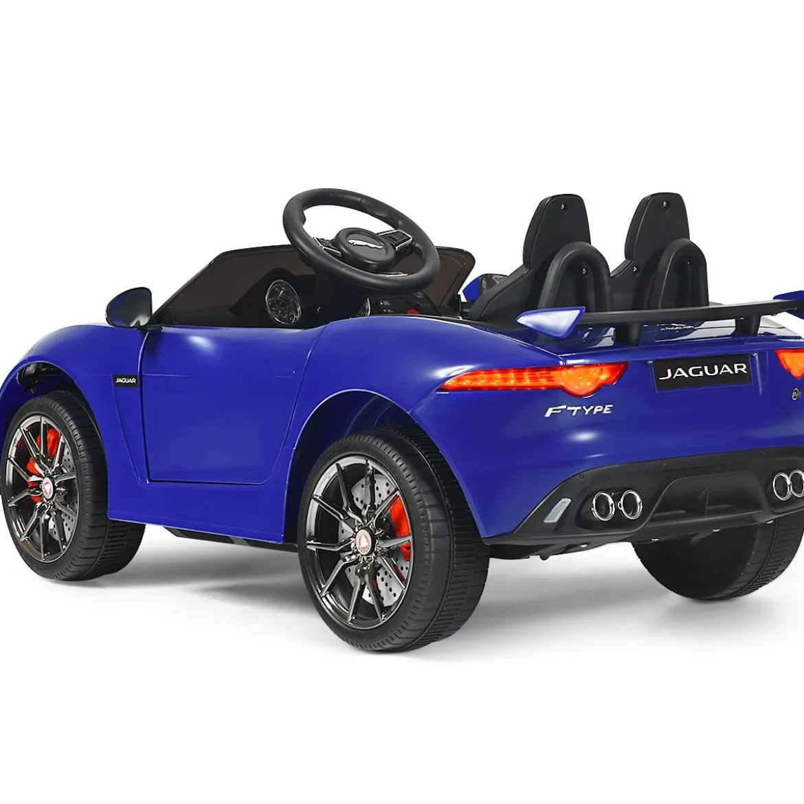 Elektro Kinderauto mit Geschichten & Musik & Hupe & Scheinwerfer & 2,4G Fernbedienung