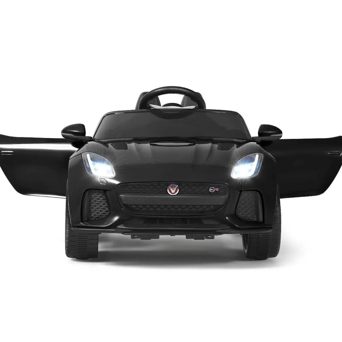 Elektro Kinderauto mit Geschichten & Musik & Hupe & Scheinwerfer & 2,4G Fernbedienung