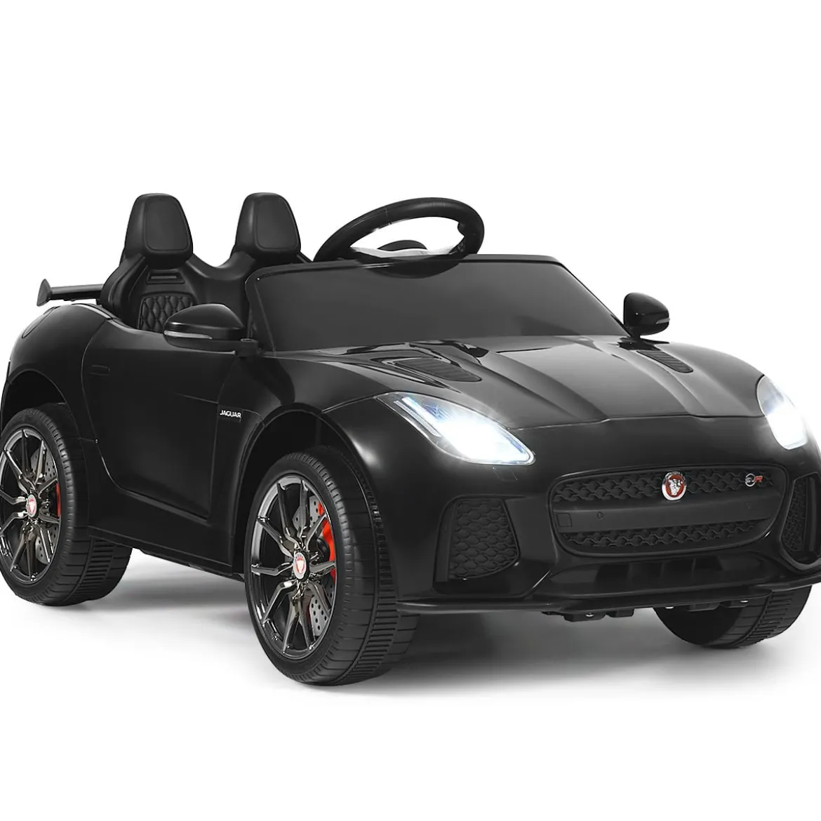 Elektro Kinderauto mit Geschichten & Musik & Hupe & Scheinwerfer & 2,4G Fernbedienung