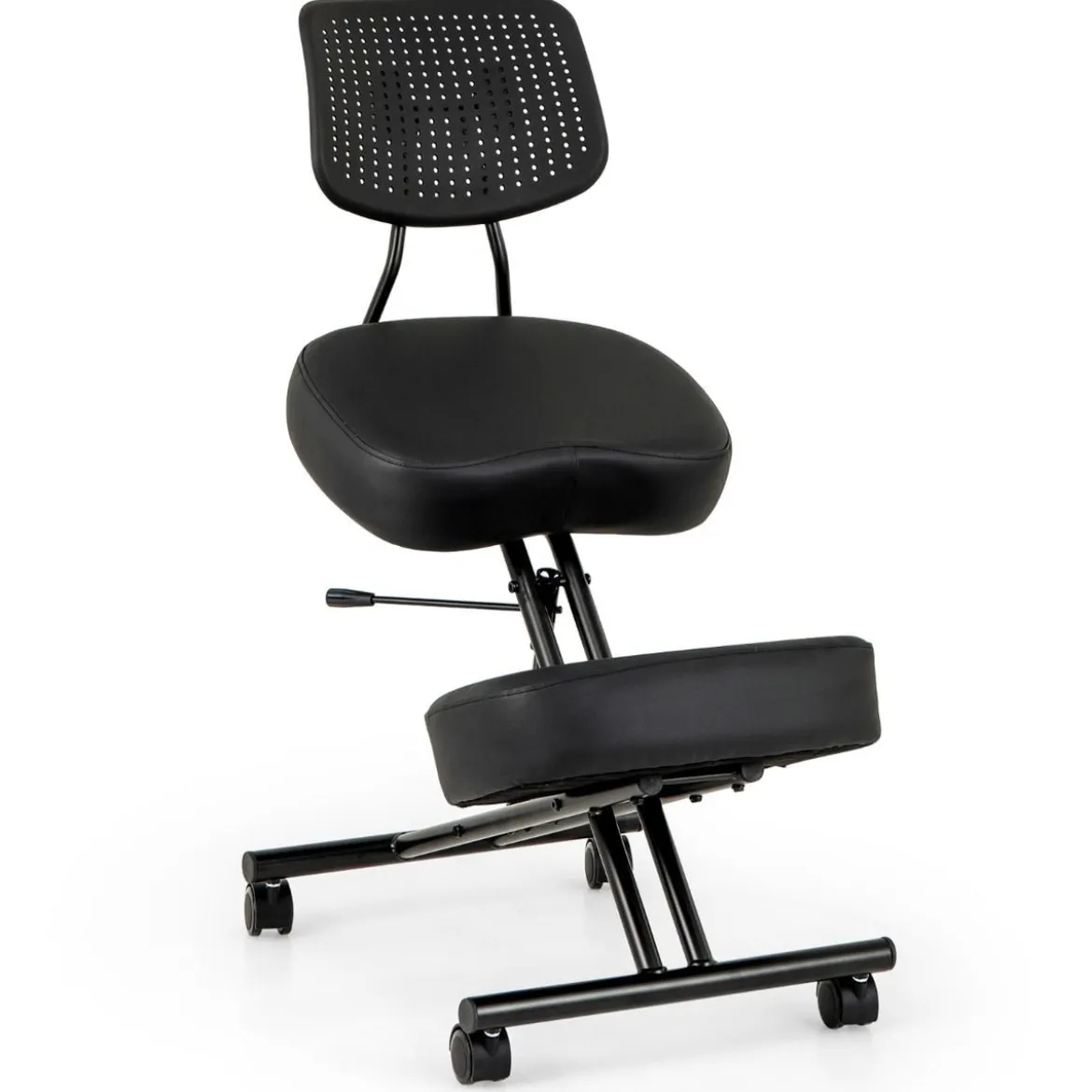 Ergonomischer Kniestuhl mit Schrägem Sitz zur Schmerzlinderung Orthopädischer Bürostuhl
