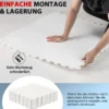 10er-Pack Trockenland Synthetische Eisfliesen zum Training Hockey-Bodenmatte 465 x 465 cm