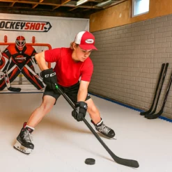 10er-Pack Trockenland Synthetische Eisfliesen zum Training Hockey-Bodenmatte 465 x 465 cm