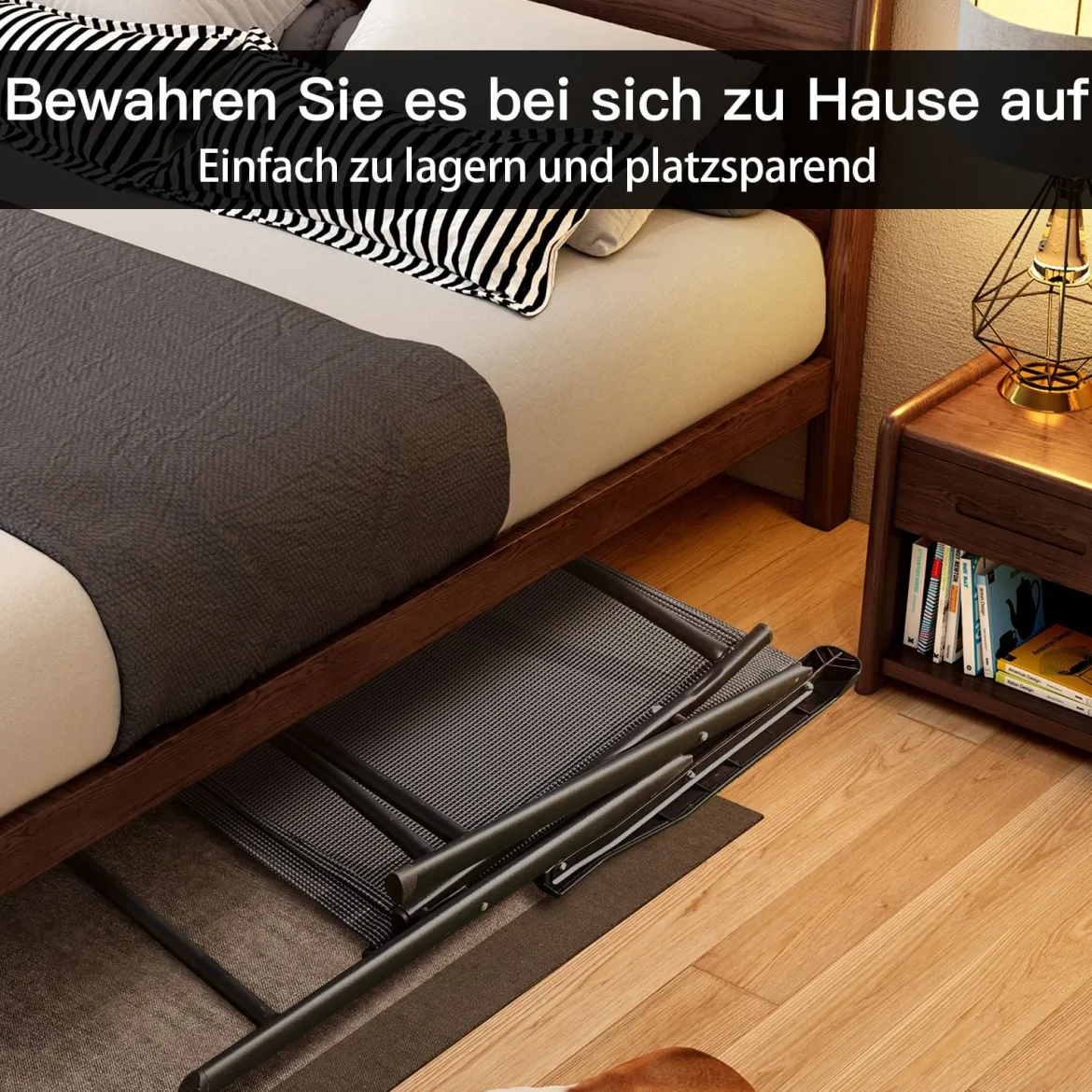 2er Set Gartenstuhl Klappstuhl Terrassenstuhl für Campingausflüge Campingstuhl klappbar Grau