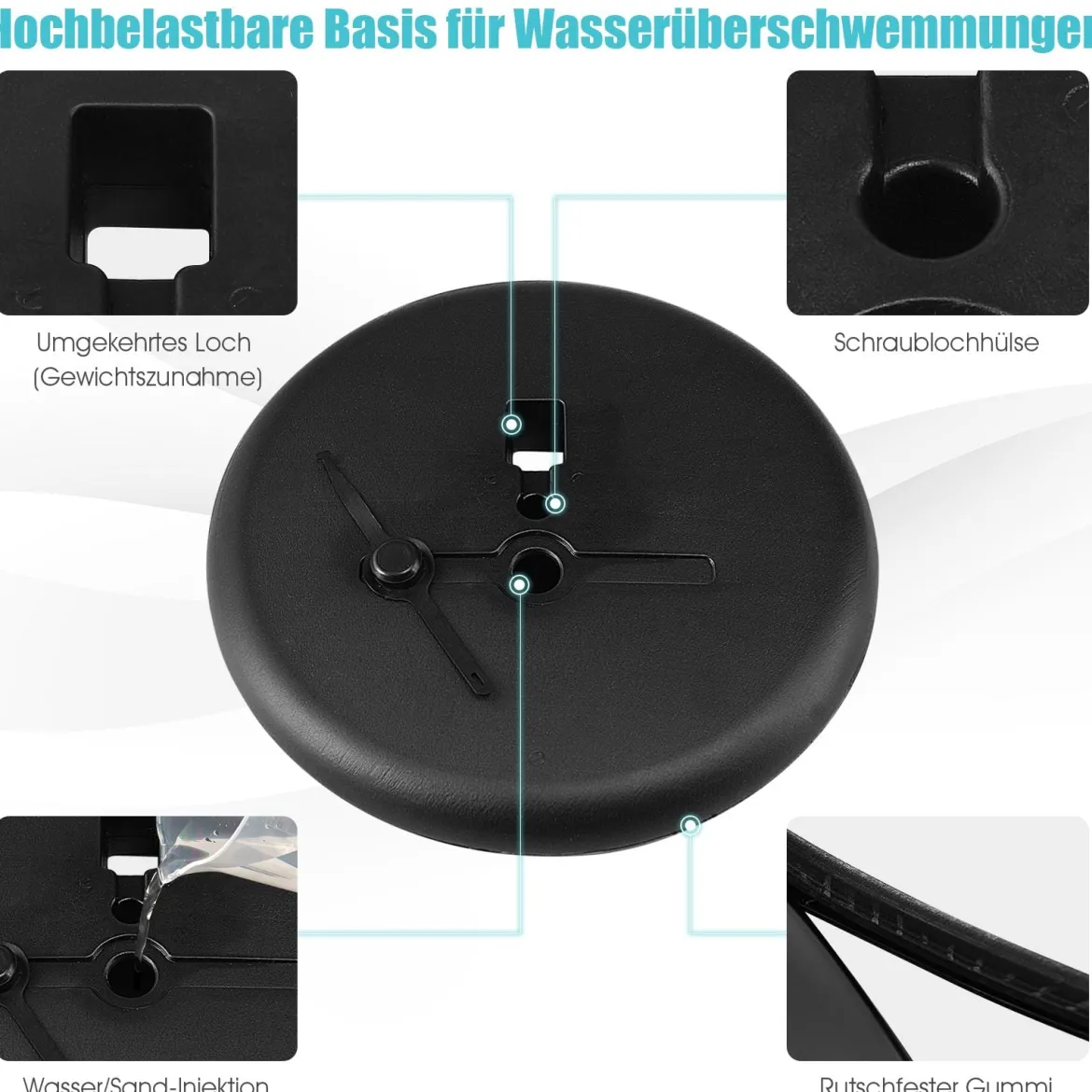 2er Set Höhenverstellbarer A4 Infoständer Drehbarer Plakatständer Kundenstopper Silber