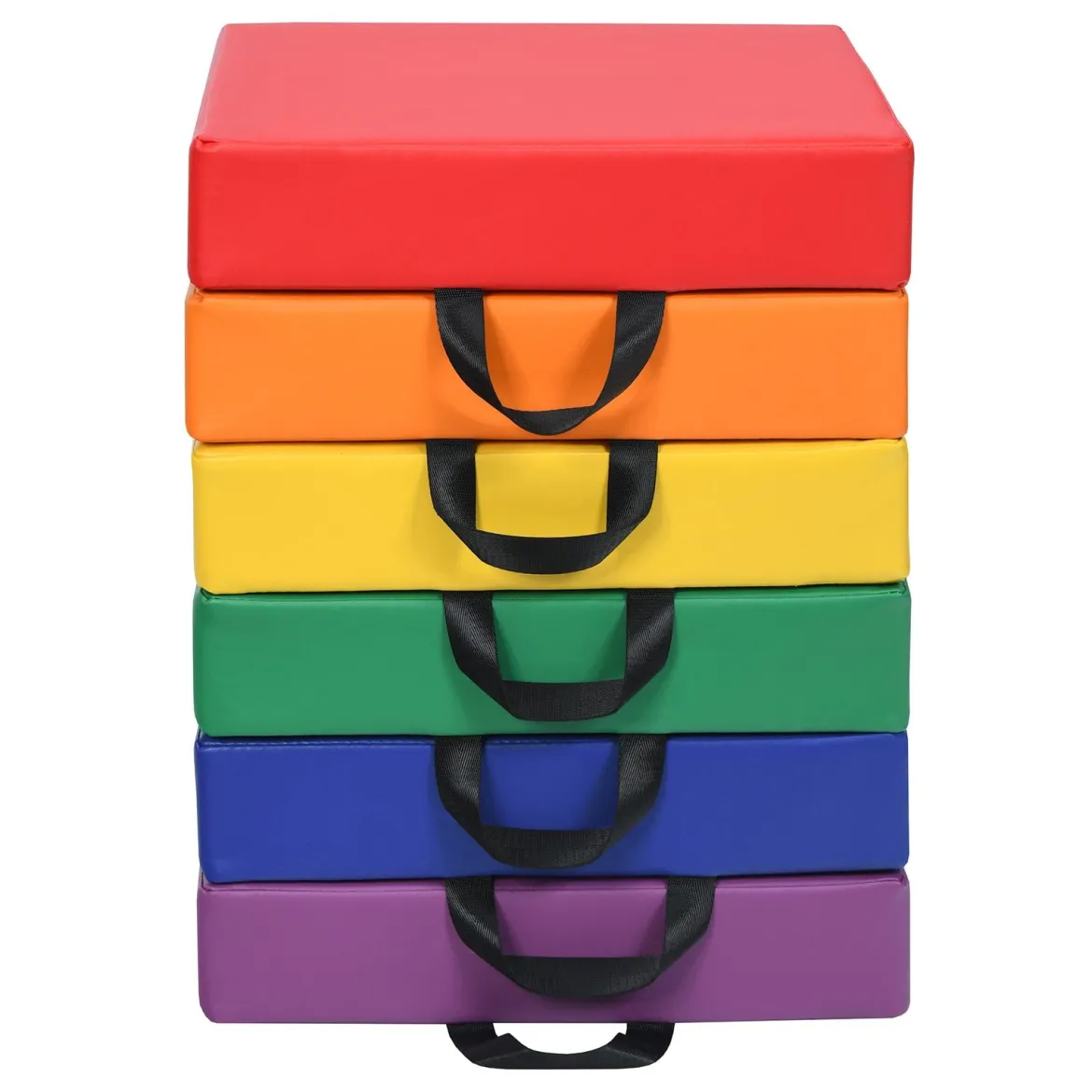 6er Set Kinder Quadratische Stuhlkissen Bodenkissen Sitzkissen