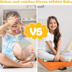 6er Set Kinder Quadratische Stuhlkissen Bodenkissen Sitzkissen
