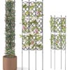 3er-Set Metall Garten Rankgitter mit zum Stecken Freistehende Rankhilfe Gartenzaun Rankhilfe