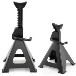 2er Set 6 Tonnen Tragkraft Wagenheber Ständer mit verstellbarer Höhe von 36 - 58,5 cm