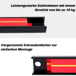 3er Wand Magnetleiste Set Magnet Werkzeughalter Magnetleisten mit Montagematerial