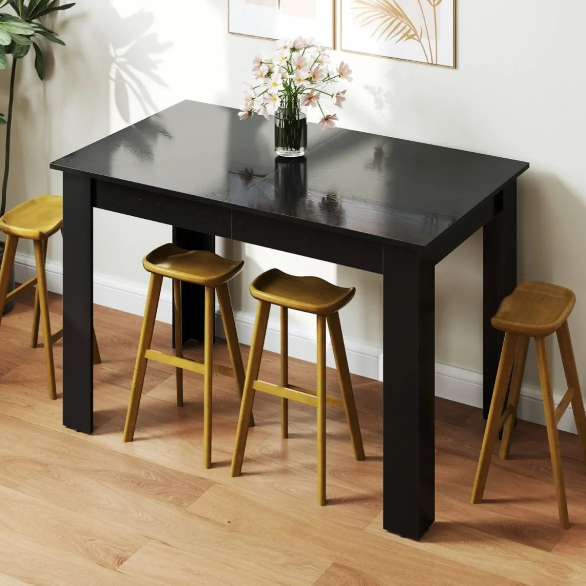 Erweiterbarer Esstisch für 4-6 Personen bis 110 kg Küchentisch Esszimmertisch Landhaustisch