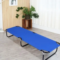Feldbett Campingbett Klappbett Liege Bett Campingliege bis 150 kg belastbar 189x56x30cm