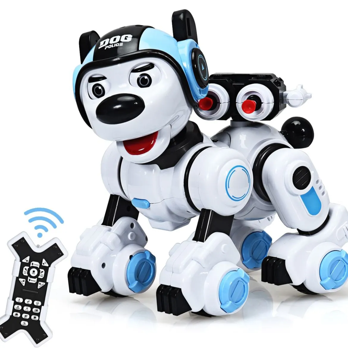 Ferngesteuert Hund Roboter Intelligent Roboterhund Hundespielzeug mit Musikfunktion